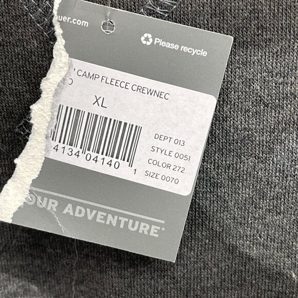 EDDIE Bauer Boy's Camo Camp Fleece Crewneck - Picture 4 of 5